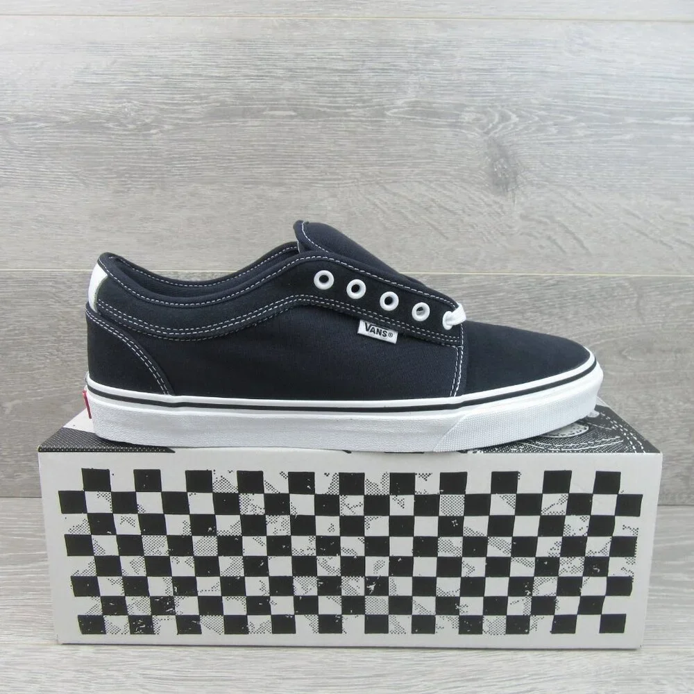 Vans Skate Chukka Low Shoe Dark Navy Blue Mens Size 11 NEW - Picture 2 of 15